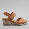 Load image into Gallery viewer, LE SANSA EVITA TAN - Women Sandals - Collective Shoes 
