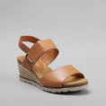 Load image into Gallery viewer, LE SANSA EVITA TAN - Women Sandals - Collective Shoes 
