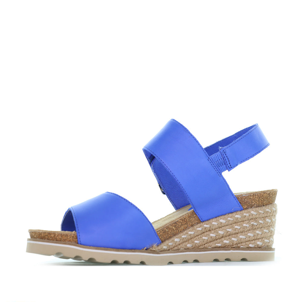 LE SANSA EVITA ROYAL BLUE - Women Sandals - Collective Shoes 