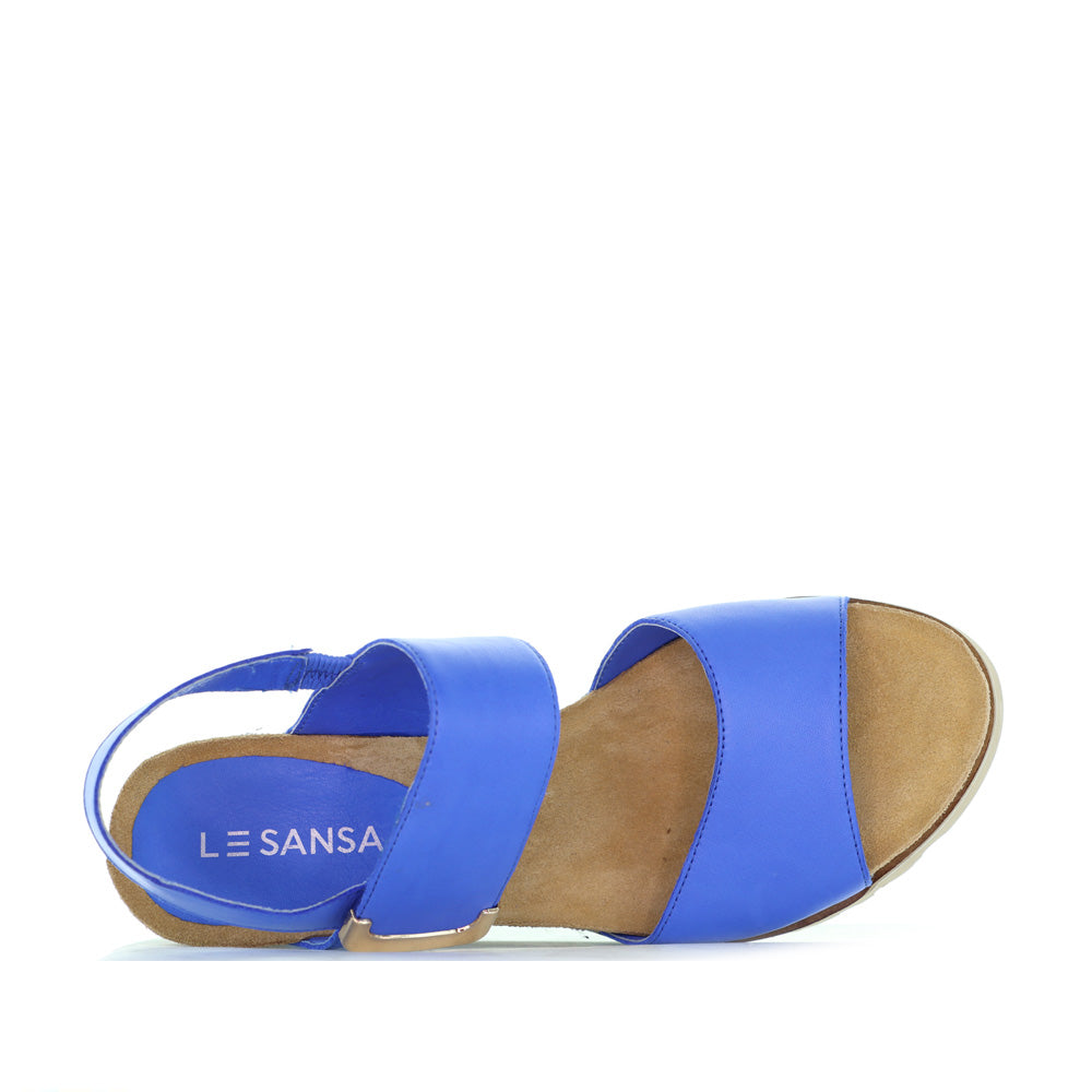 LE SANSA EVITA ROYAL BLUE - Women Sandals - Collective Shoes 