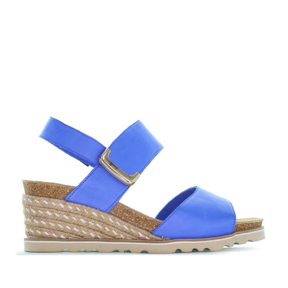 LE SANSA EVITA ROYAL BLUE - Women Sandals - Collective Shoes 