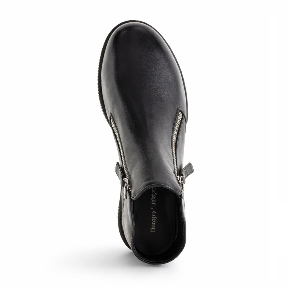 DJANGO & JULIETTE EVOL BLACK - CHARCOAL - Women Boots - Collective Shoes 