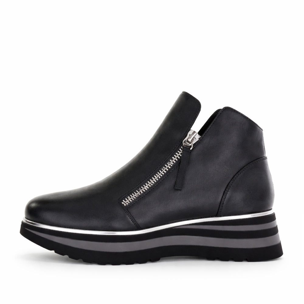 DJANGO & JULIETTE EVOL BLACK - CHARCOAL - Women Boots - Collective Shoes 