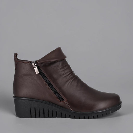 CABELLO ELLA CHOCOLATE - Women Boots - Collective Shoes 