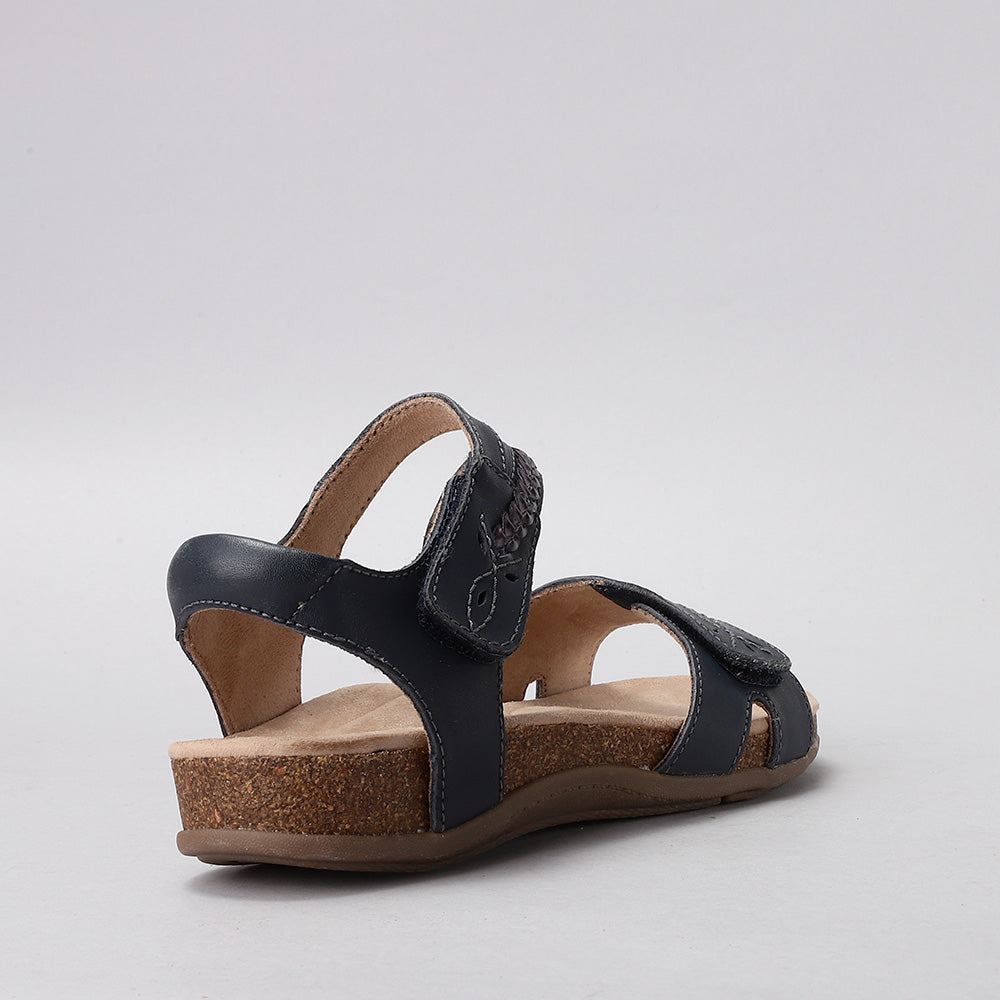 CC RESORTS FERRO NAVY - Women Sandals - Collective Shoes 