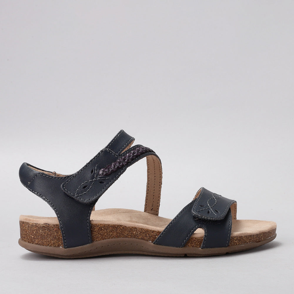 CC RESORTS FERRO NAVY - Women Sandals - Collective Shoes 