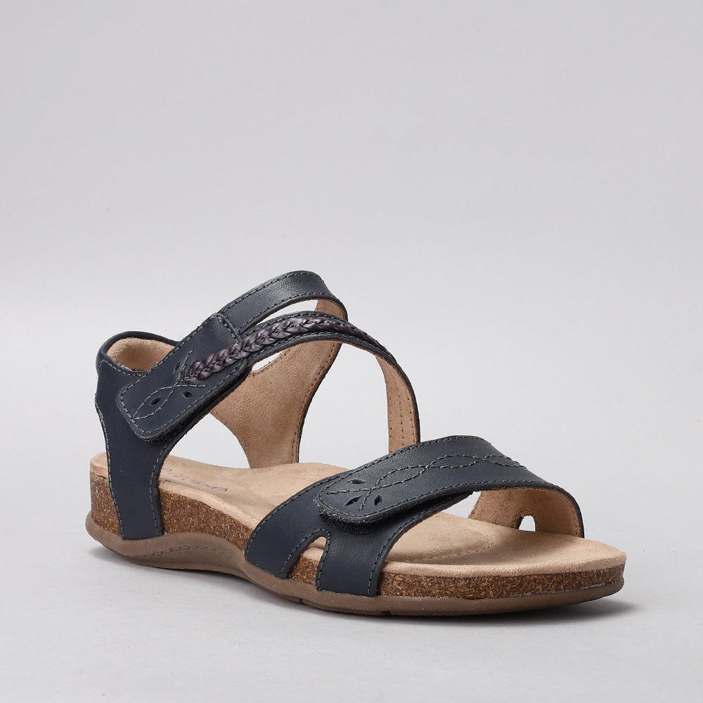 CC RESORTS FERRO NAVY - Women Sandals - Collective Shoes 