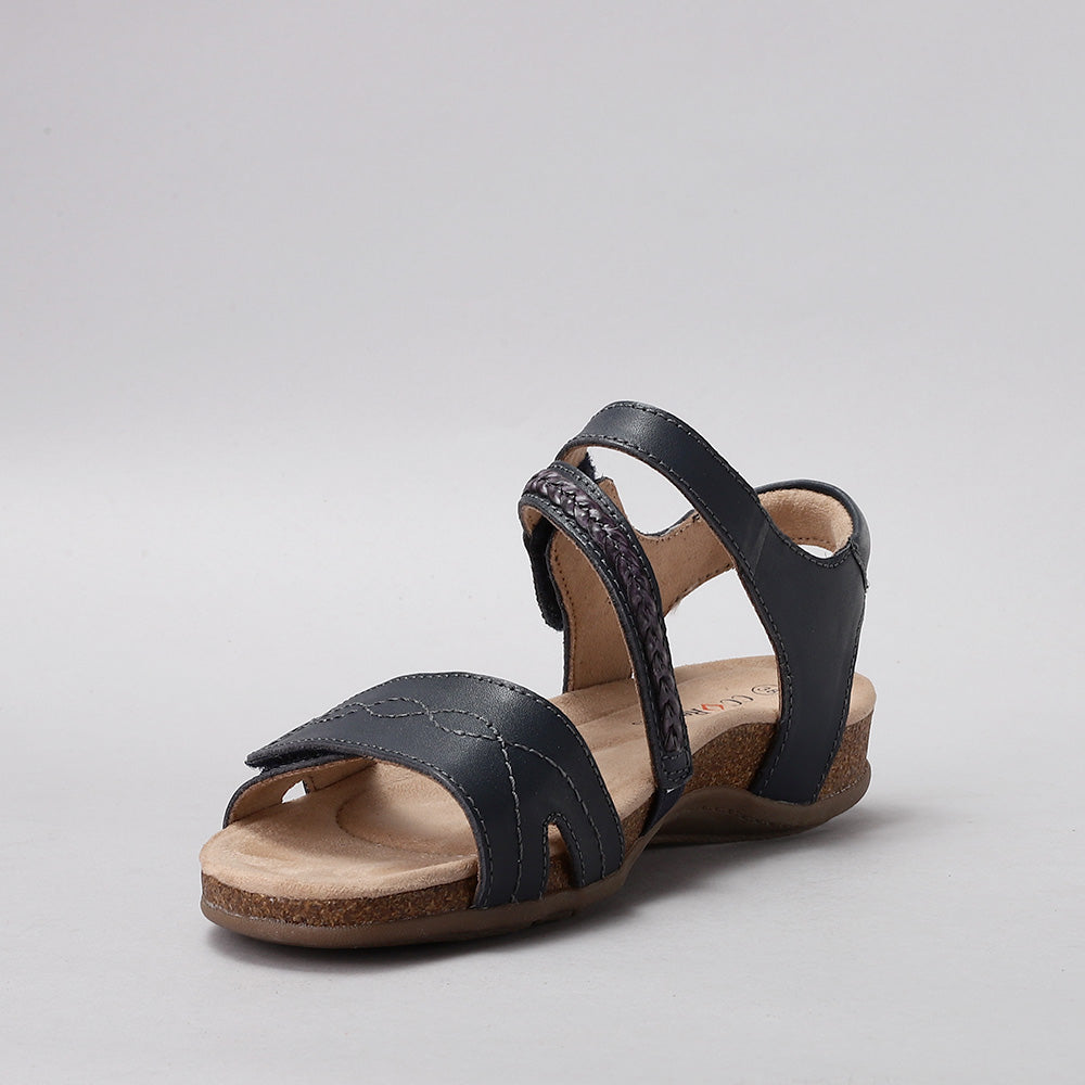 CC RESORTS FERRO NAVY - Women Sandals - Collective Shoes 