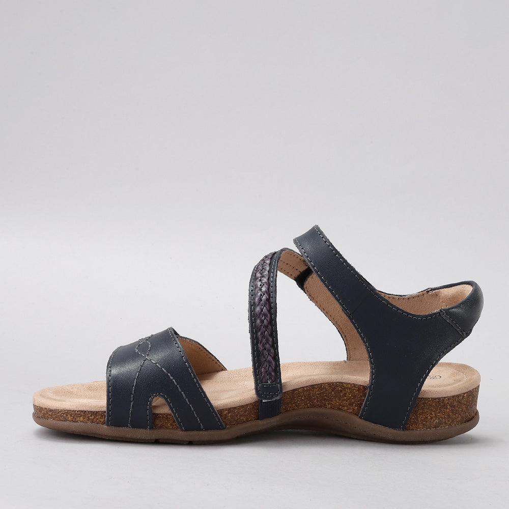 CC RESORTS FERRO NAVY - Women Sandals - Collective Shoes 