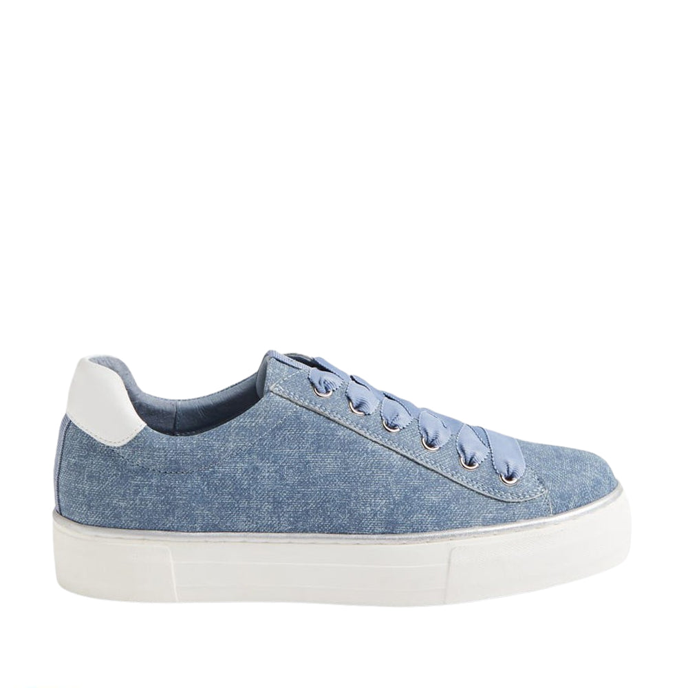 DJANGO & JULIETTE FINNI DENIM BLUE - Women Sneakers - Collective Shoes 