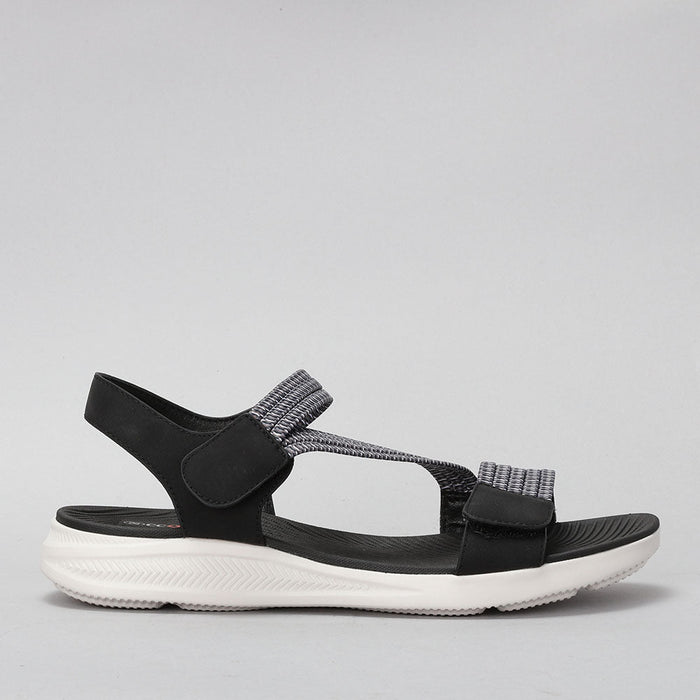 CC RESORTS FLORRIE BLACK MULTI - Women Sandals - Collective Shoes 