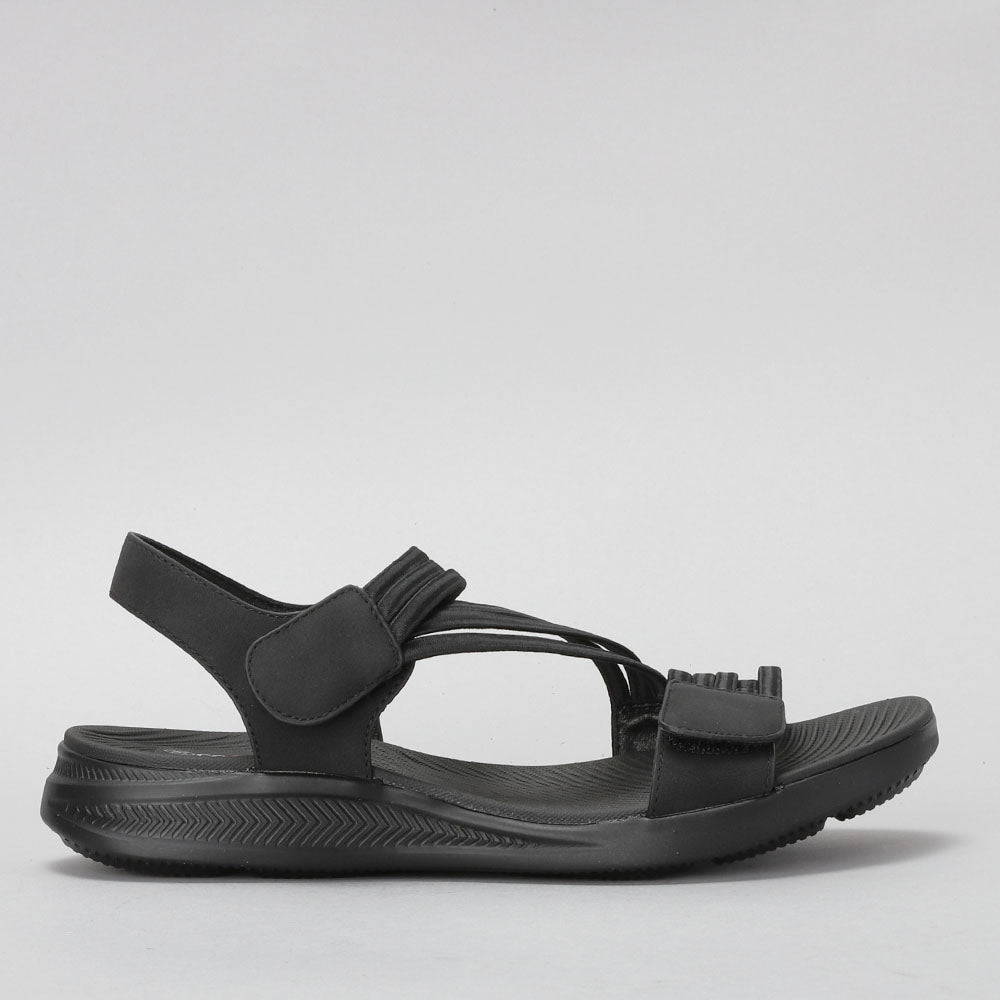 CC RESORTS FLORRIE BLACK BLACK - Women Sandals - Collective Shoes 