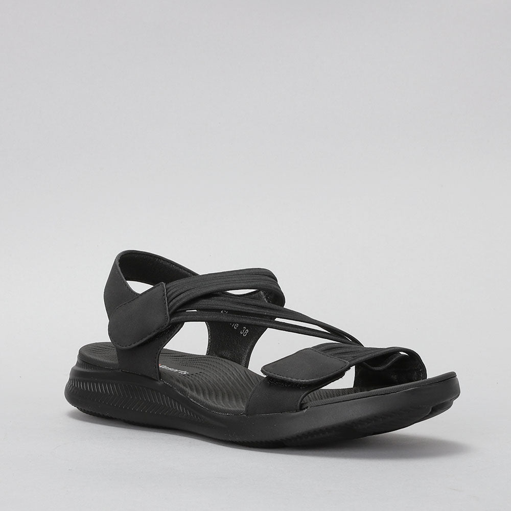 CC RESORTS FLORRIE BLACK BLACK - Women Sandals - Collective Shoes 