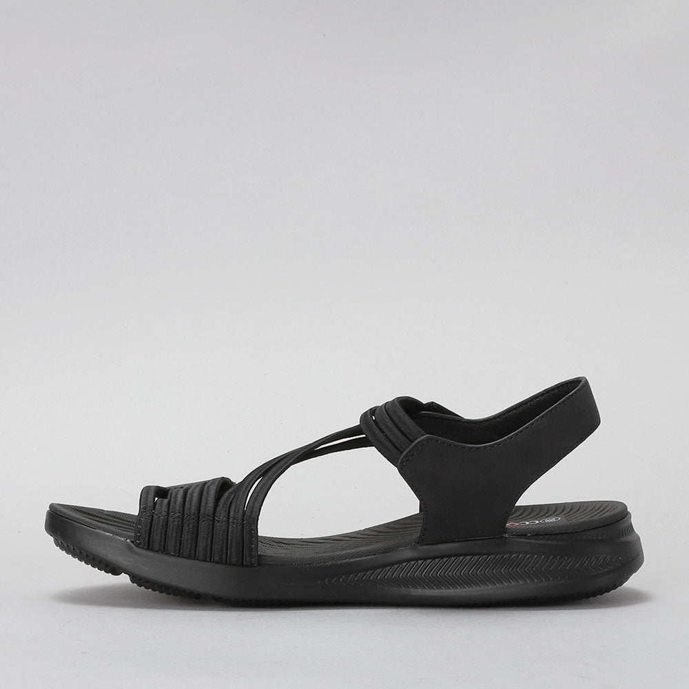 CC RESORTS FLORRIE BLACK BLACK - Women Sandals - Collective Shoes 