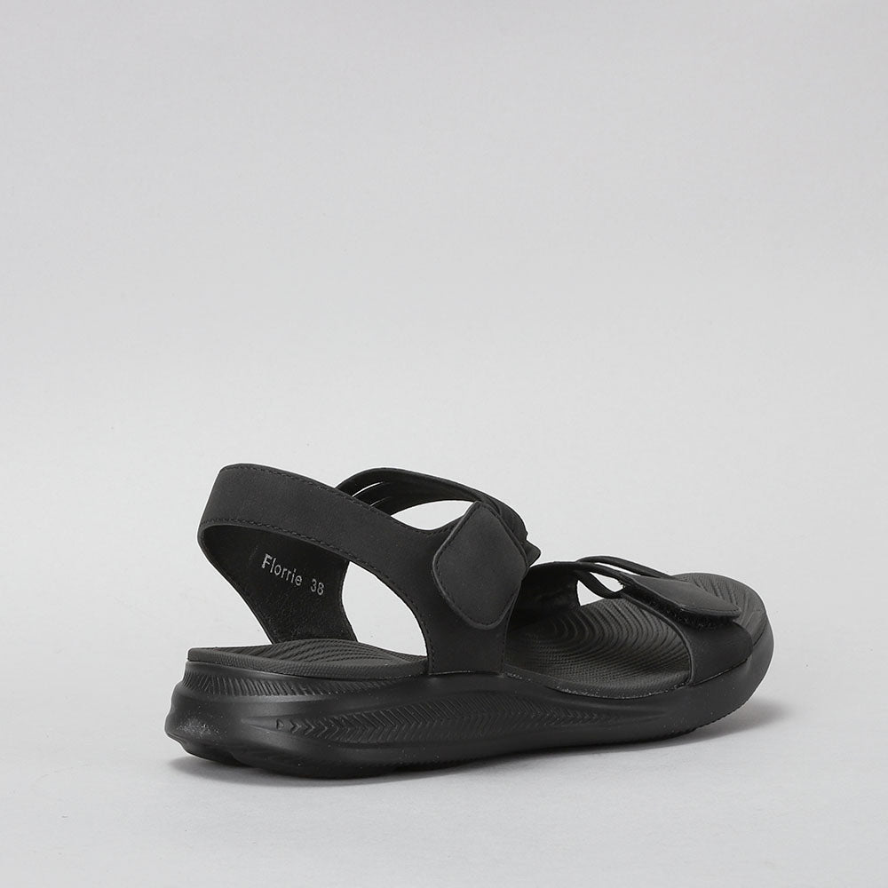 CC RESORTS FLORRIE BLACK BLACK - Women Sandals - Collective Shoes 