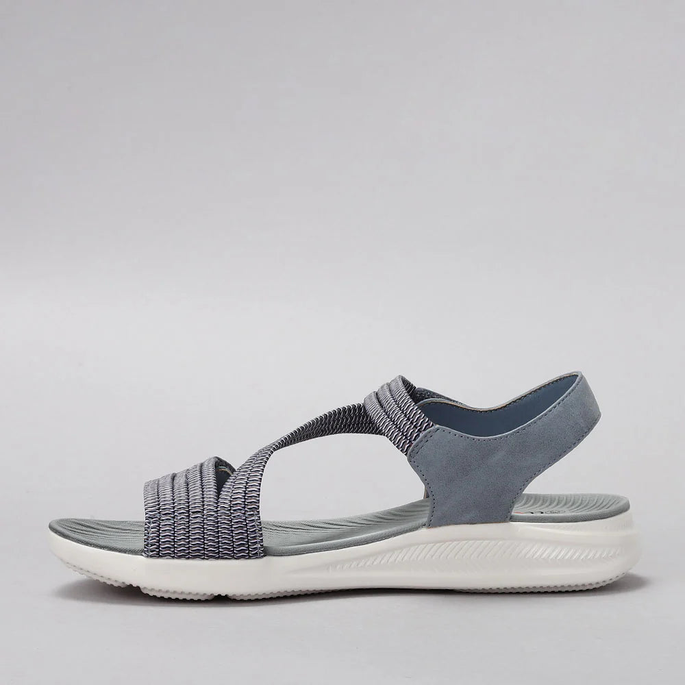 CC RESORTS FLORRIE DENIM MULTI - Women Sandals - Collective Shoes 