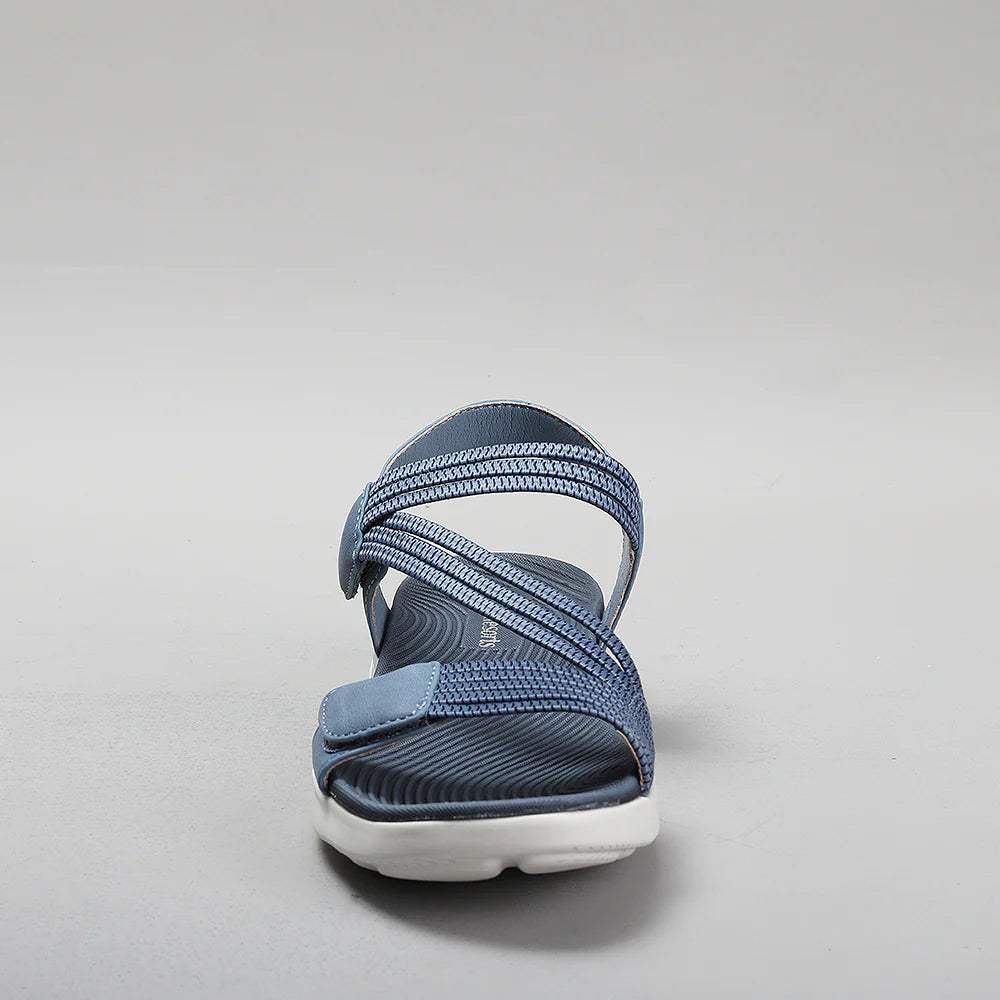 CC RESORTS FLORRIE DENIM - Women Sandals - Collective Shoes 