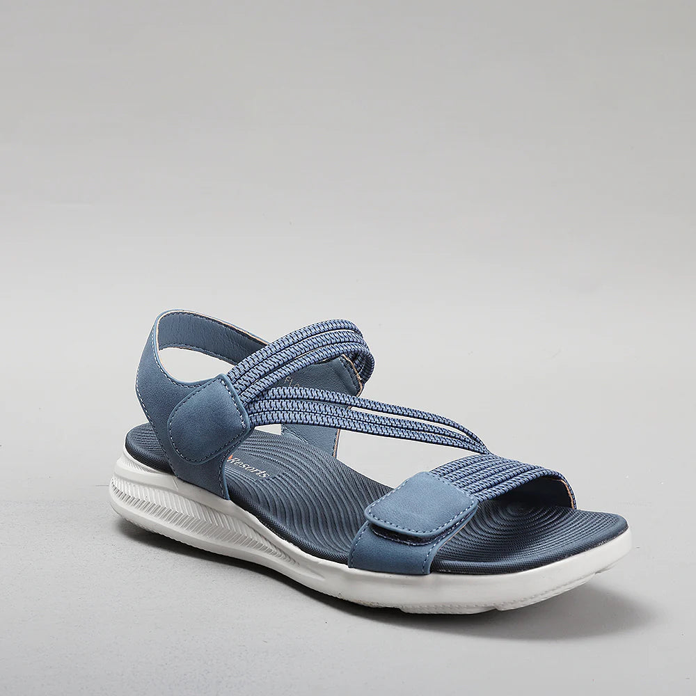 CC RESORTS FLORRIE DENIM - Women Sandals - Collective Shoes 