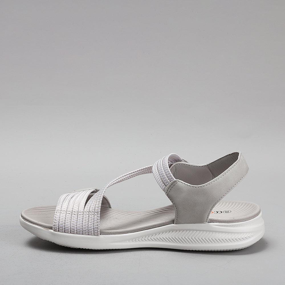 CC RESORTS FLORRIE LT GREY - Women Sandals - Collective Shoes 