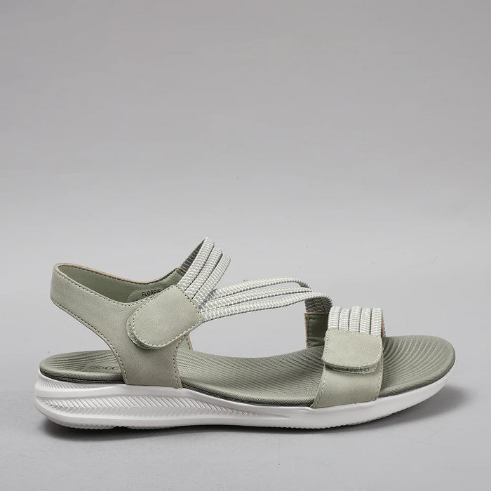 CC RESORTS FLORRIE LT KHAKI - Women Sandals - Collective Shoes 