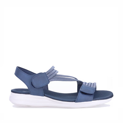 CC RESORTS FLORRIE NAVY - Women Sandals - Collective Shoes 