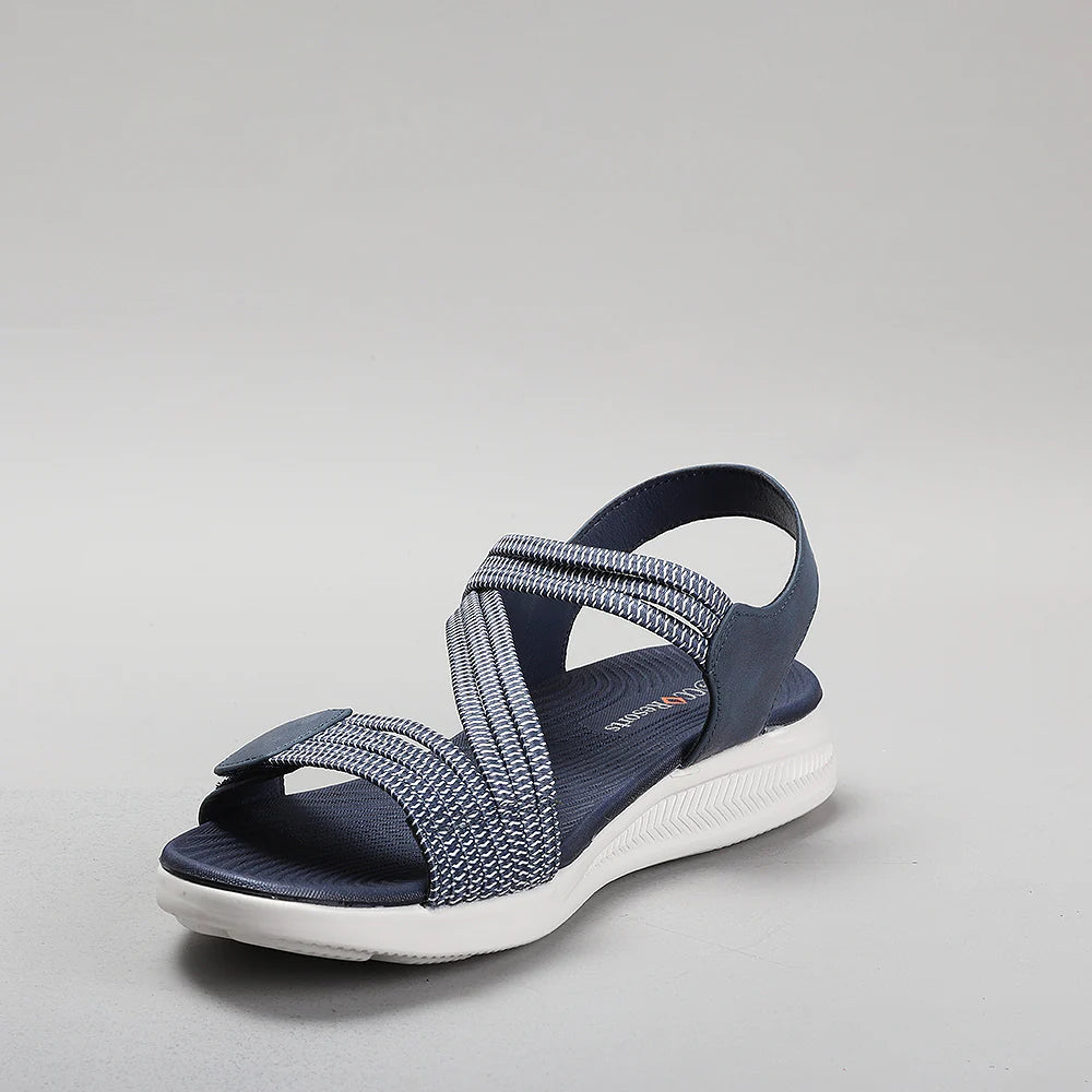 CC RESORTS FLORRIE NAVY - Women Sandals - Collective Shoes 