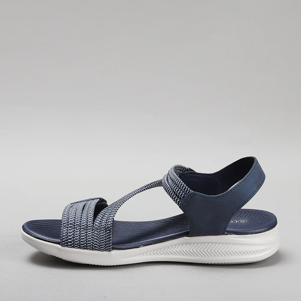 CC RESORTS FLORRIE NAVY - Women Sandals - Collective Shoes 
