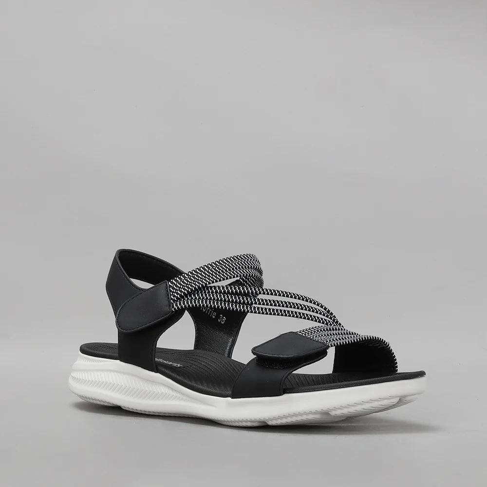 CC RESORTS FLORRIE BLACK - Women Sandals - Collective Shoes 