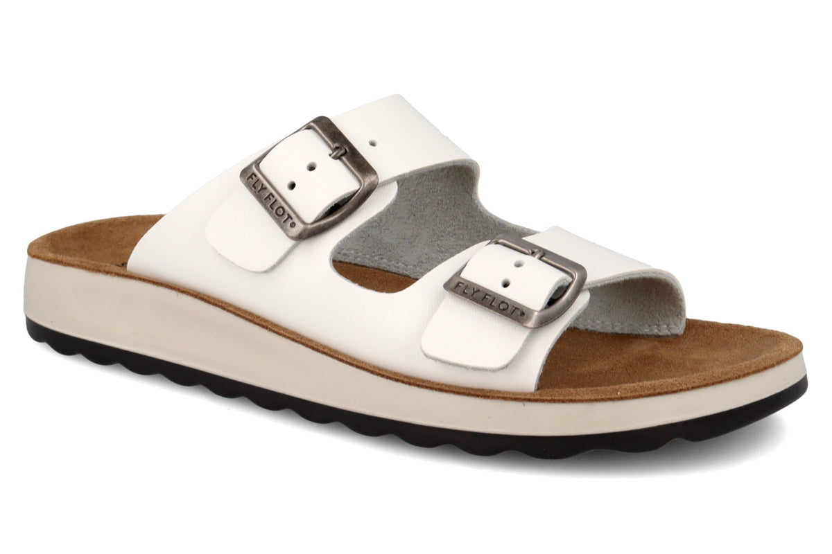 FLY FLOT 77G64 2C WHITE - Women slippers - Collective Shoes 