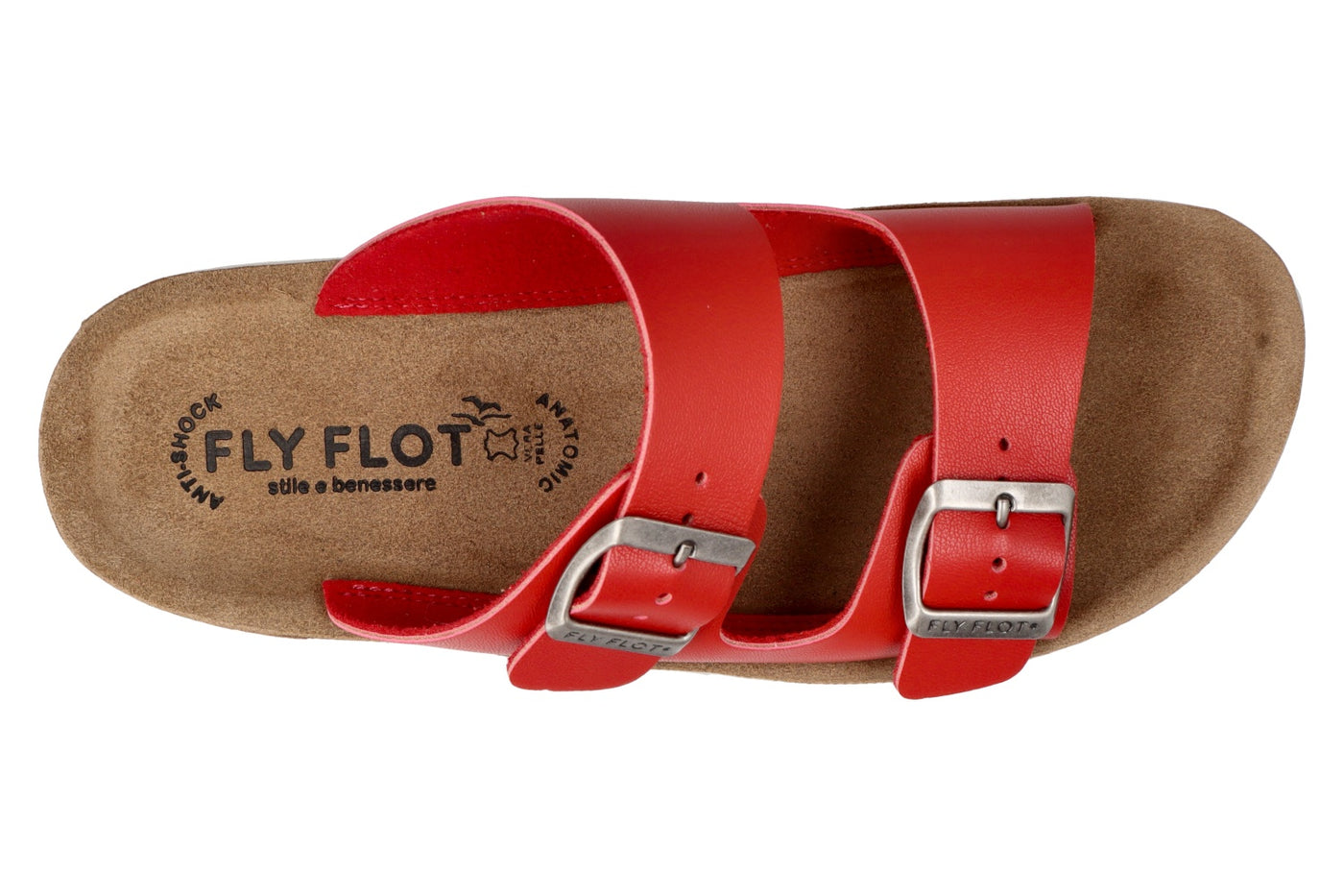 FLY FLOT 77G64 2C RED - Women slippers - Collective Shoes 