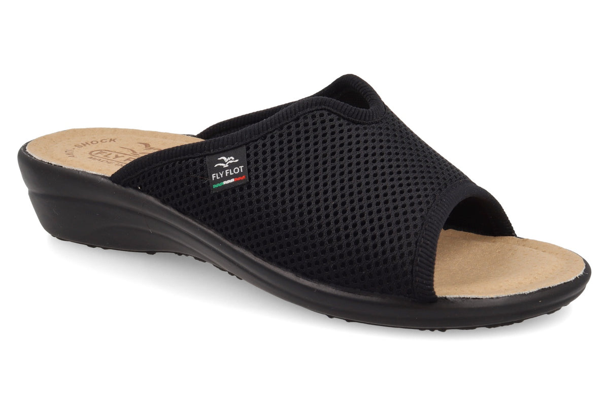 FLY FLOT T4429 BLACK - Women slippers - Collective Shoes 