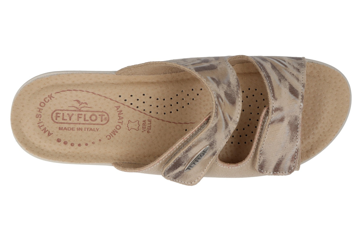 FLY FLOT T5B18 QE BEIGE - Women slippers - Collective Shoes 