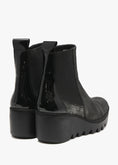 Load image into Gallery viewer, FLY LONDON BAGU SILVER BLACK - Women Boots - Collective Shoes 
