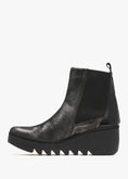 Load image into Gallery viewer, FLY LONDON BAGU SILVER BLACK - Women Boots - Collective Shoes 
