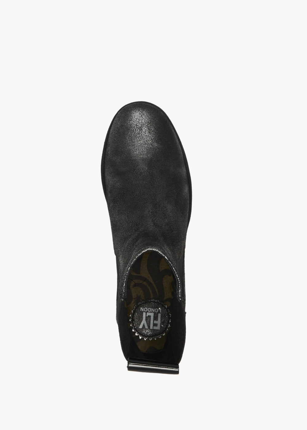 FLY LONDON BAGU SILVER BLACK - Women Boots - Collective Shoes 