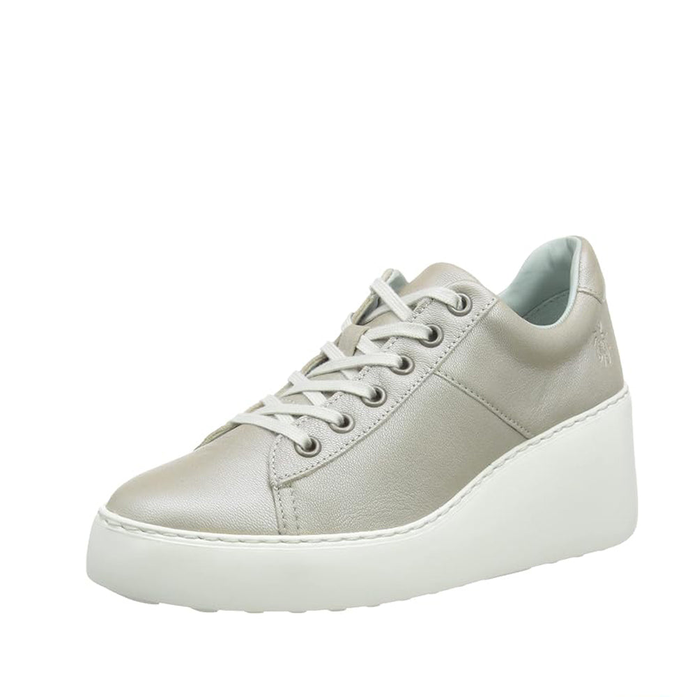 FLY LONDON DELF SILVER - Women Wedge - Collective Shoes 