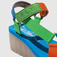 Load image into Gallery viewer, FLY LONDON YEFA PISTACHIO MULTI COLOR AZURRE
