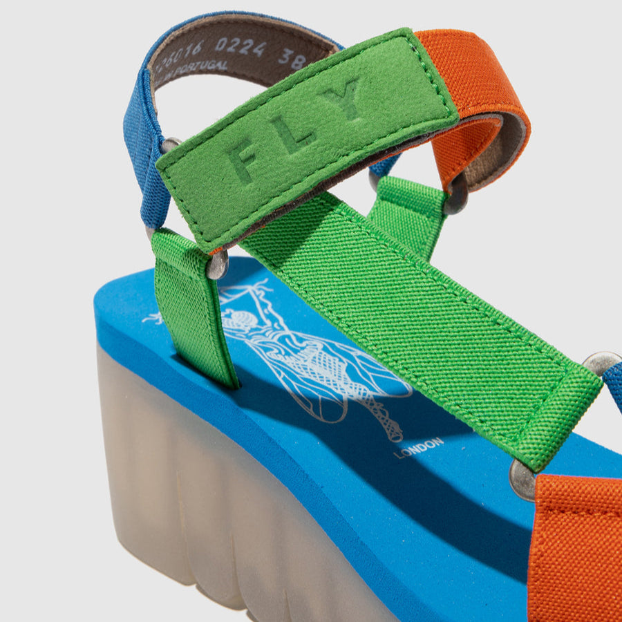 FLY LONDON YEFA PISTACHIO MULTI COLOR AZURRE