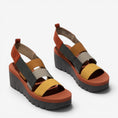 Load image into Gallery viewer, FLY LONDON YERE BLACK MULTICOLOUR
