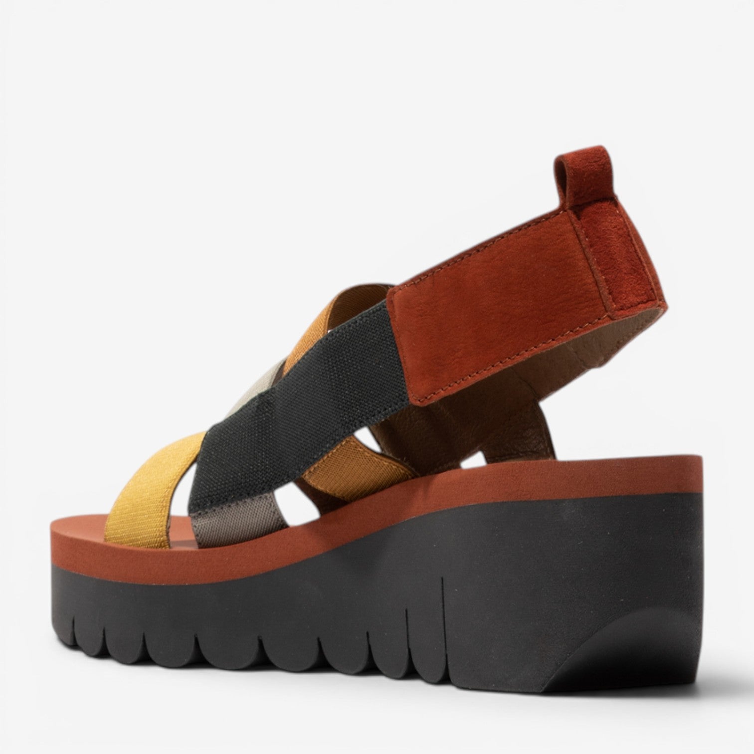 FLY LONDON YERE BLACK MULTICOLOUR