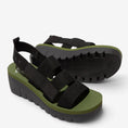 Load image into Gallery viewer, FLY LONDON YERE BLACK ARMY GREEN

