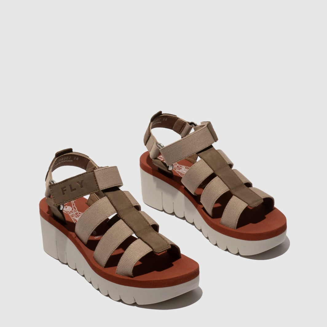FLY LONDON YOJI MILITARY BEIGE BRICK