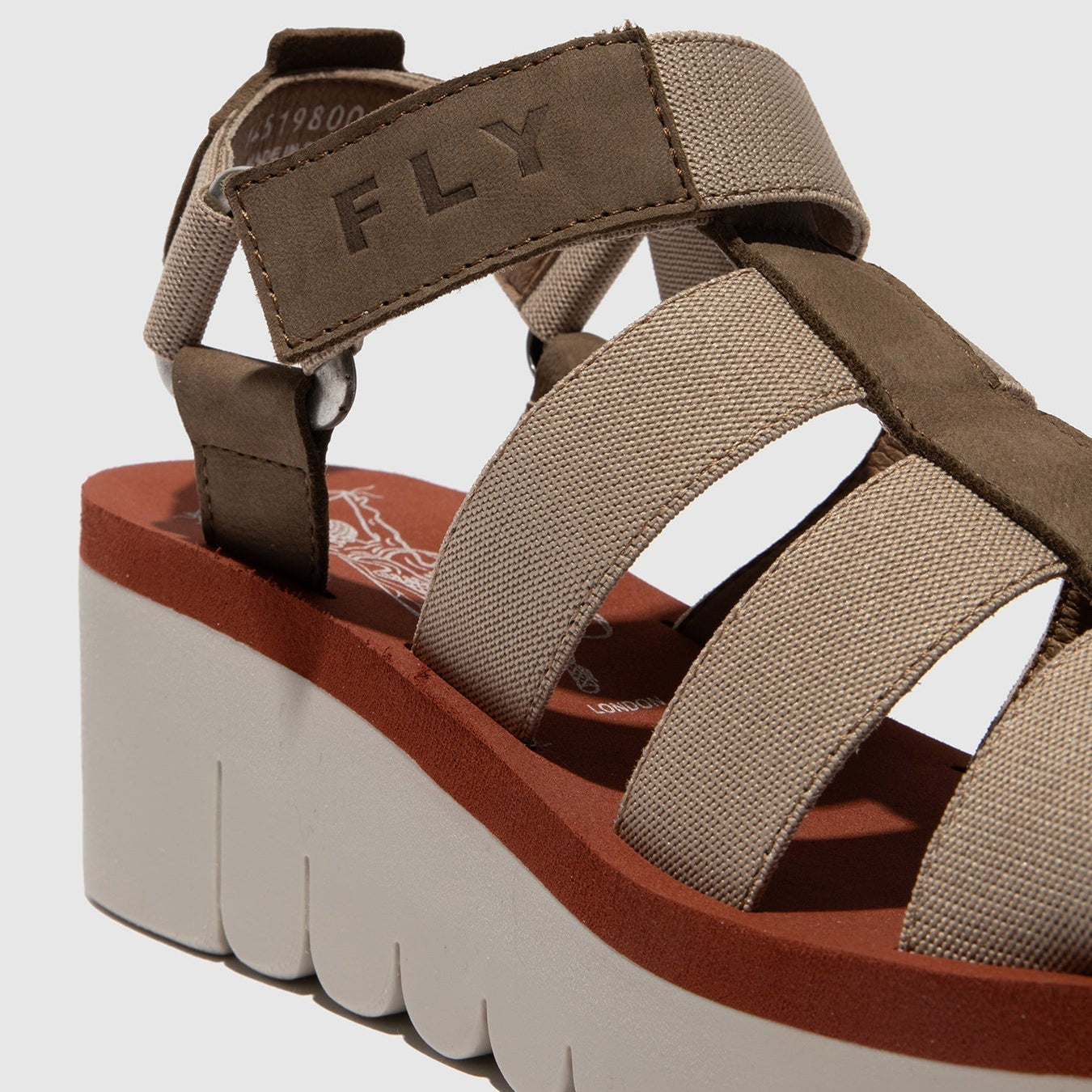 FLY LONDON YOJI MILITARY BEIGE BRICK
