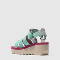 Load image into Gallery viewer, FLY LONDON YOJI SKY BLUE SPEARMINT LILAC
