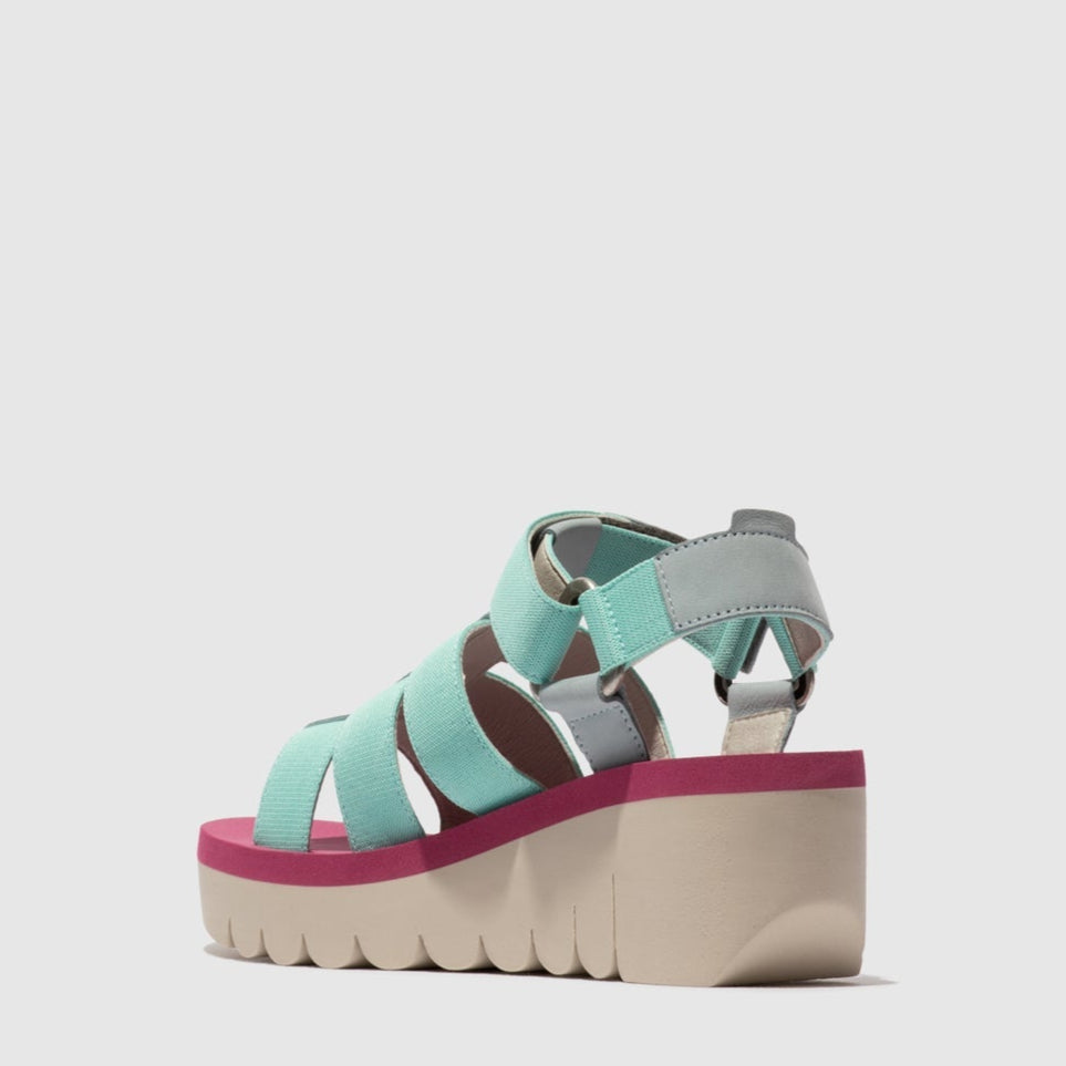 FLY LONDON YOJI SKY BLUE SPEARMINT LILAC
