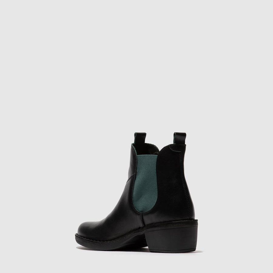 FLY LONDON MEME GROUND GREEN - Women Boots - Collective Shoes 