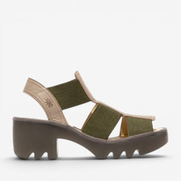 FLY LONDON TEEV TAUPE KHAKI