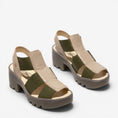 Load image into Gallery viewer, FLY LONDON TEEV TAUPE KHAKI
