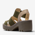 Load image into Gallery viewer, FLY LONDON TEEV TAUPE KHAKI
