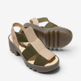 Load image into Gallery viewer, FLY LONDON TEEV TAUPE KHAKI
